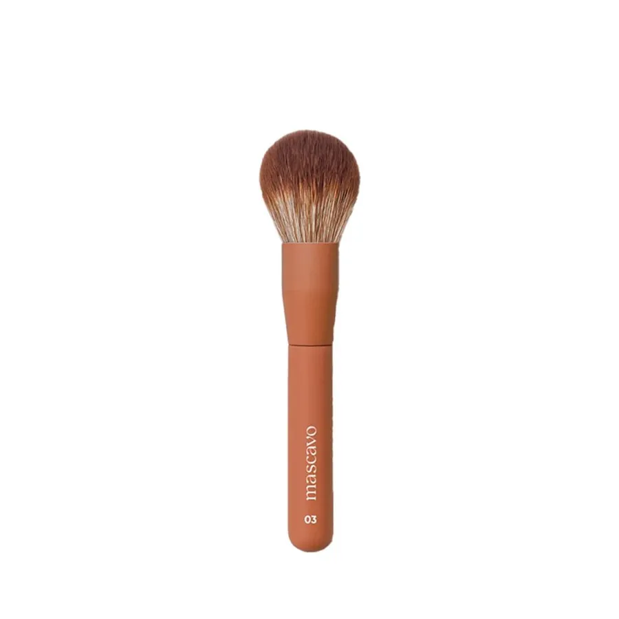 Kit Mascavo Pro Series Pincel de Maquiagem Duplo Angular + Pincel Multifuncional Rosto — foto 3