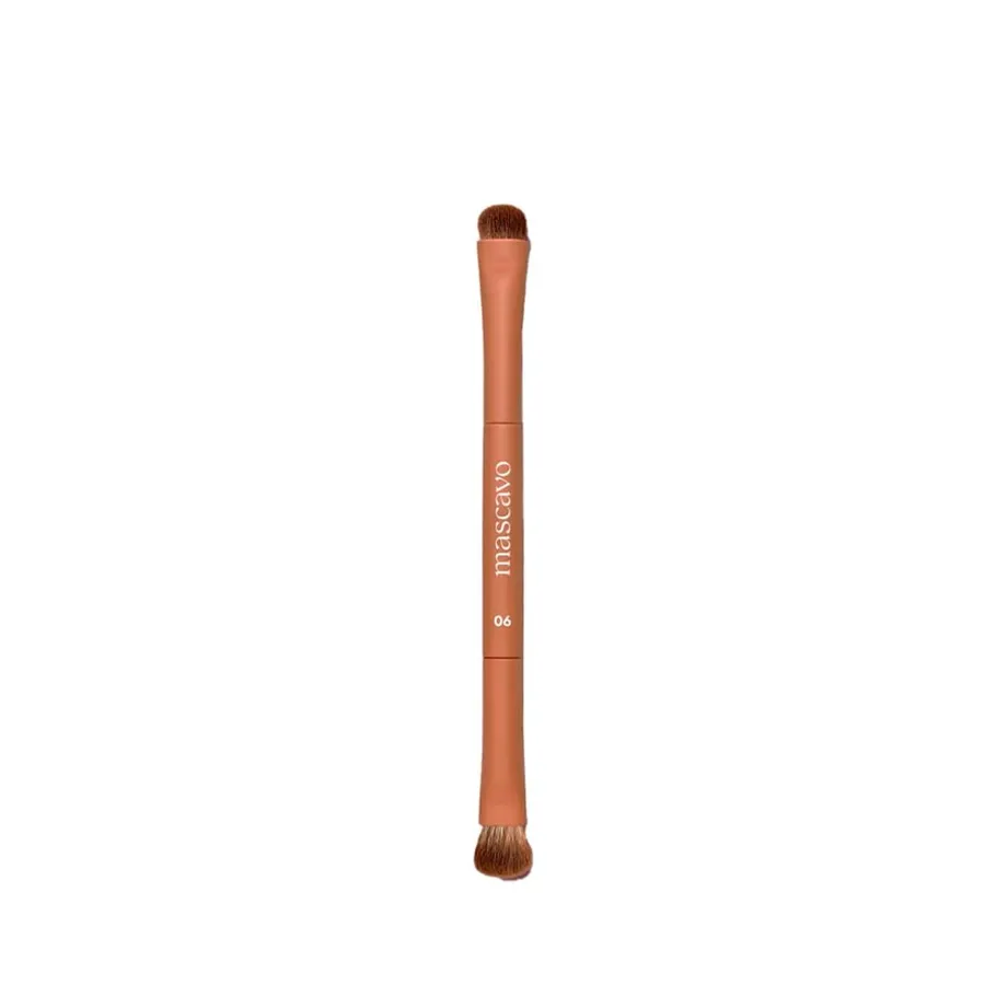 Kit Mascavo Pro Series Pincel de Maquiagem Duplo para Sombra + Multifuncional Rosto — foto 3