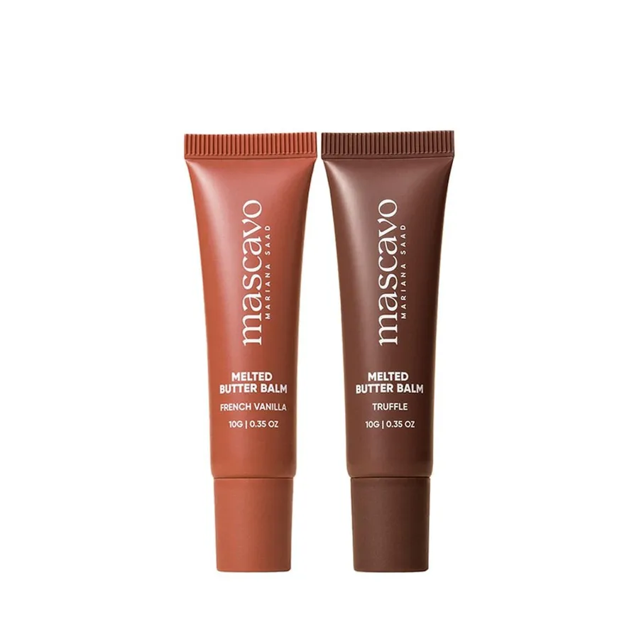 Kit Mascavo Melted Butter Lip Balm French Vanilla 10g + Lip Balm Truffle