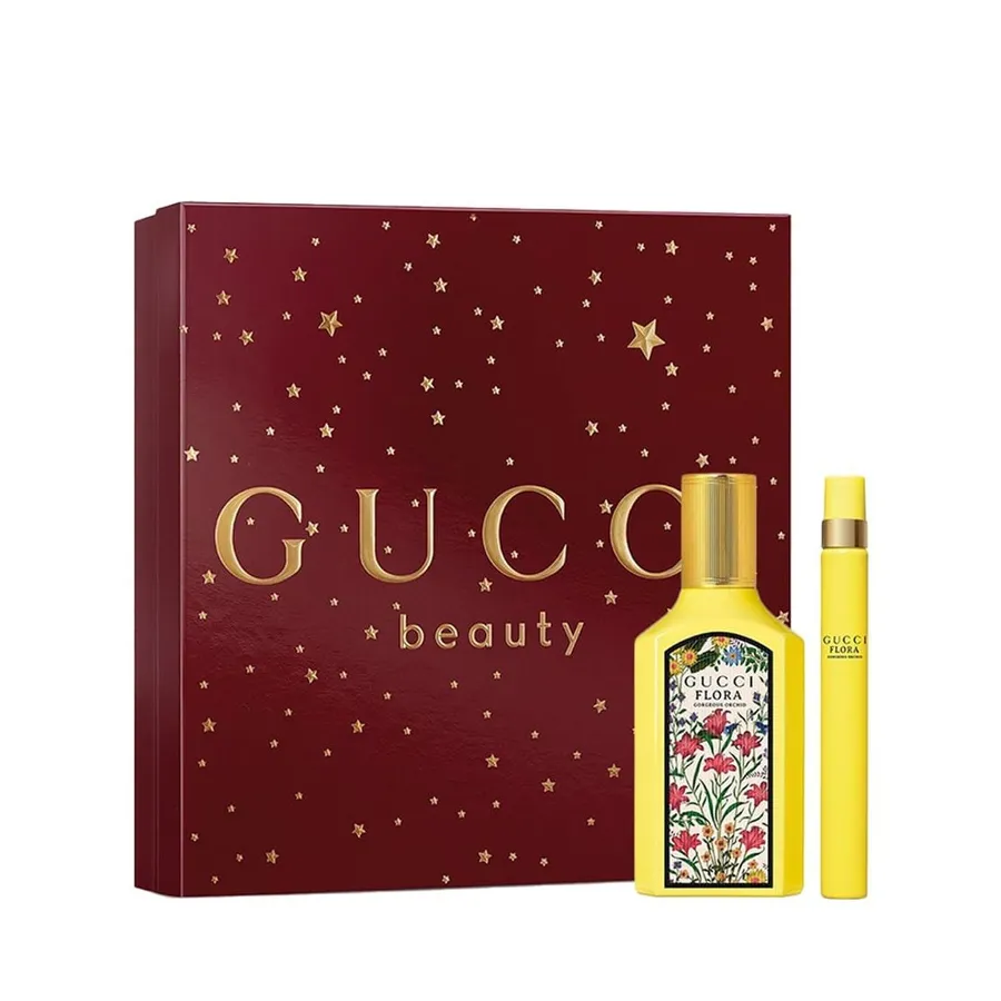 Kit Gucci Flora Gorgeous Orchid Feminino - Eau de Parfum 50ml + 10ml