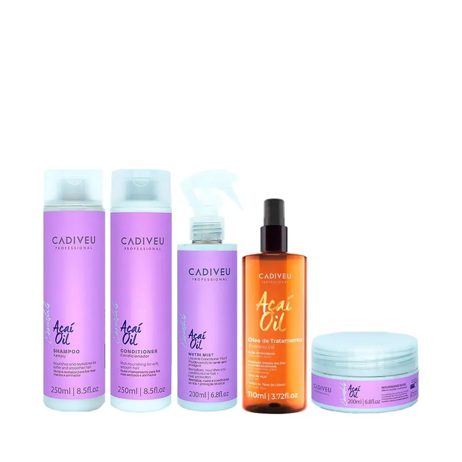 Kit Cadiveu Professional Essentials Açaí Oil Full Routine Luxo