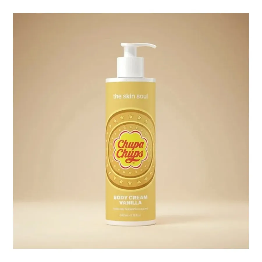 Chupa Chups The Skin S Loção Corporal Vanilla 240ml — foto 3