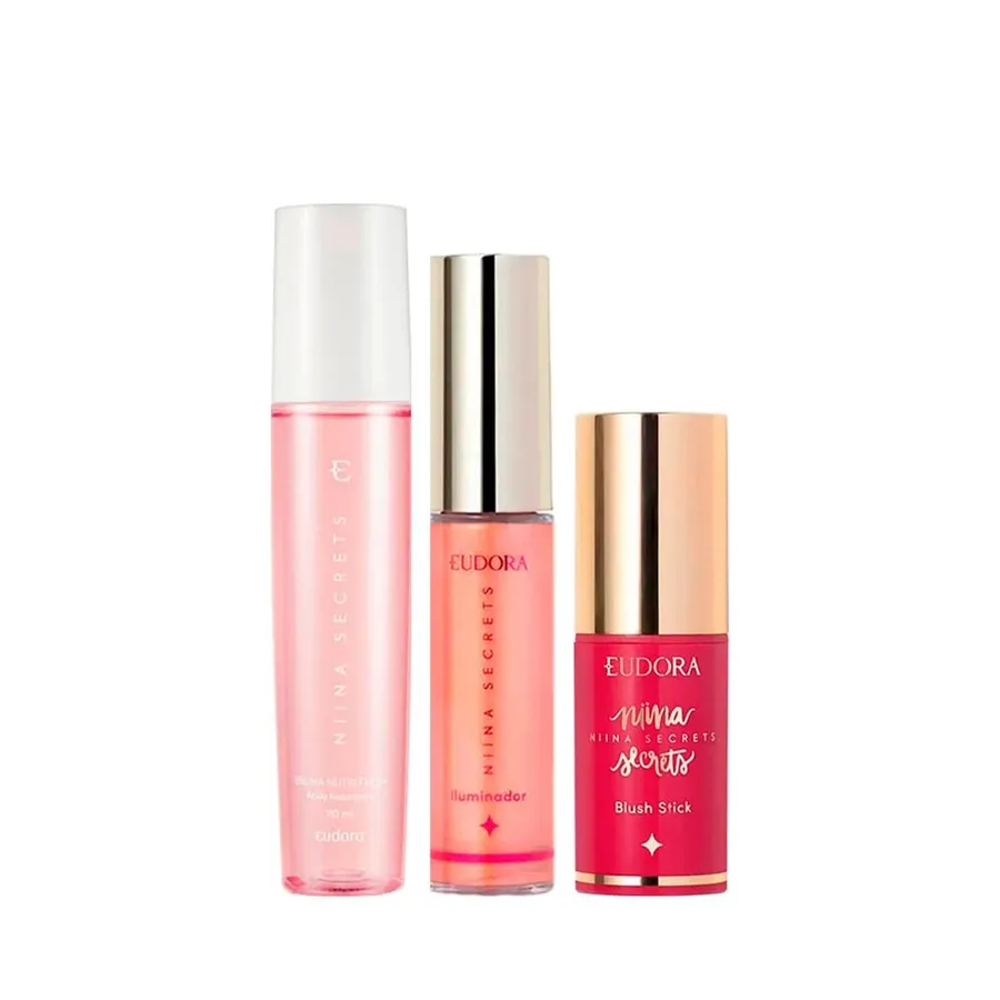 Kit Eudora Niina Secrets Blush + Glow — foto 4