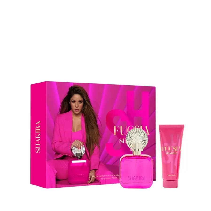 Kit Shakira Fucsia Feminino - Eau de Parfum 80ml + Body Lotion 75ml