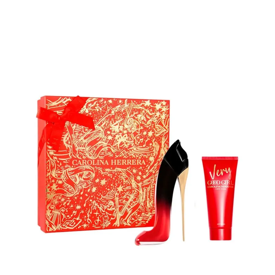 Kit Carolina Herrera Very Good Girl Elixir Feminino - Eau de Parfum 80ml + Body Lotion 100ml