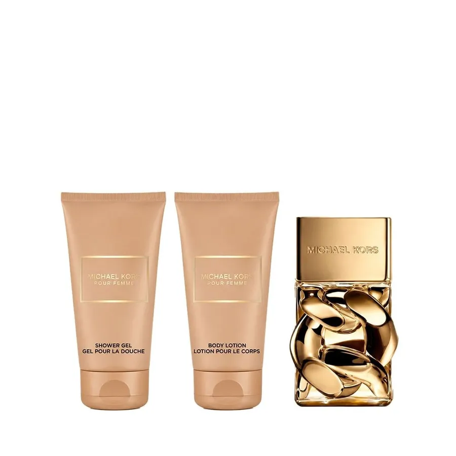 Kit Michael Kors Pour Femme Edp 50ml + Bl 50ml + Sg — foto 3