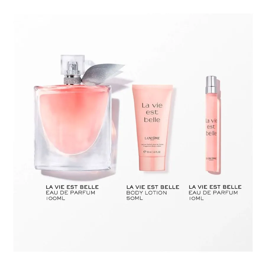 Kit Lancôme La Vie Est Belle Feminino - Eau de Parfum 100ml + 10ml + Body Lotion 50ml — foto 3