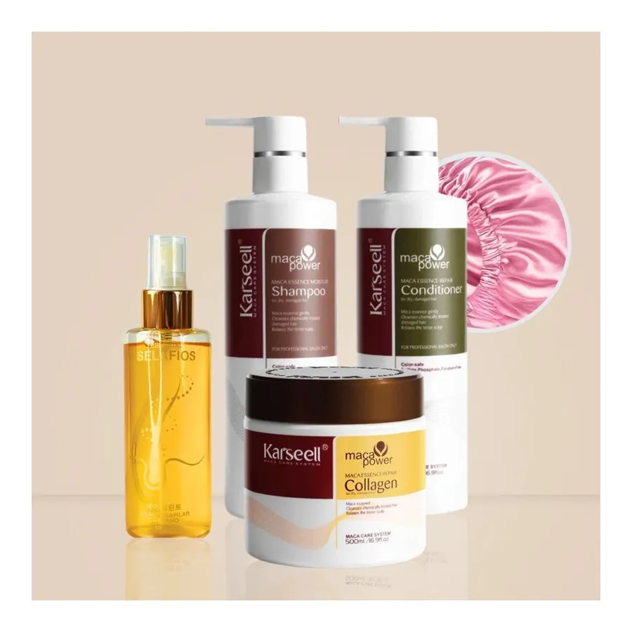 Bela Vital Kit Hair: Contra Danos e Frizz - Completo