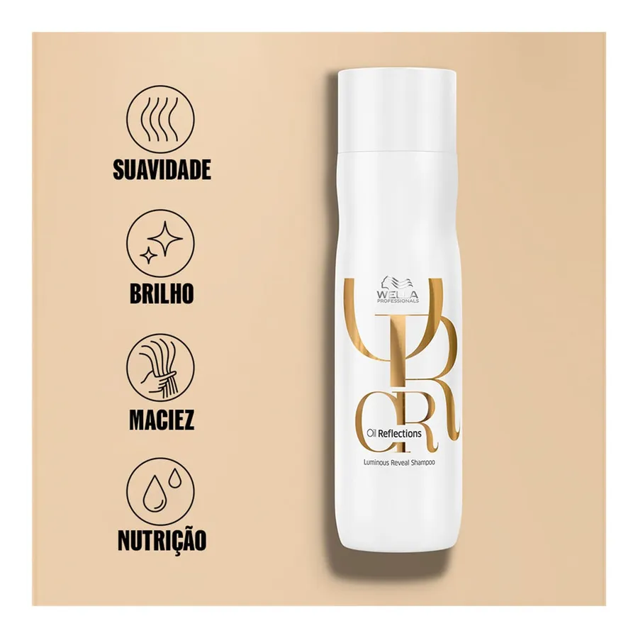 Wella Professionals Oil Reflections Shampoo 250ml — foto 3