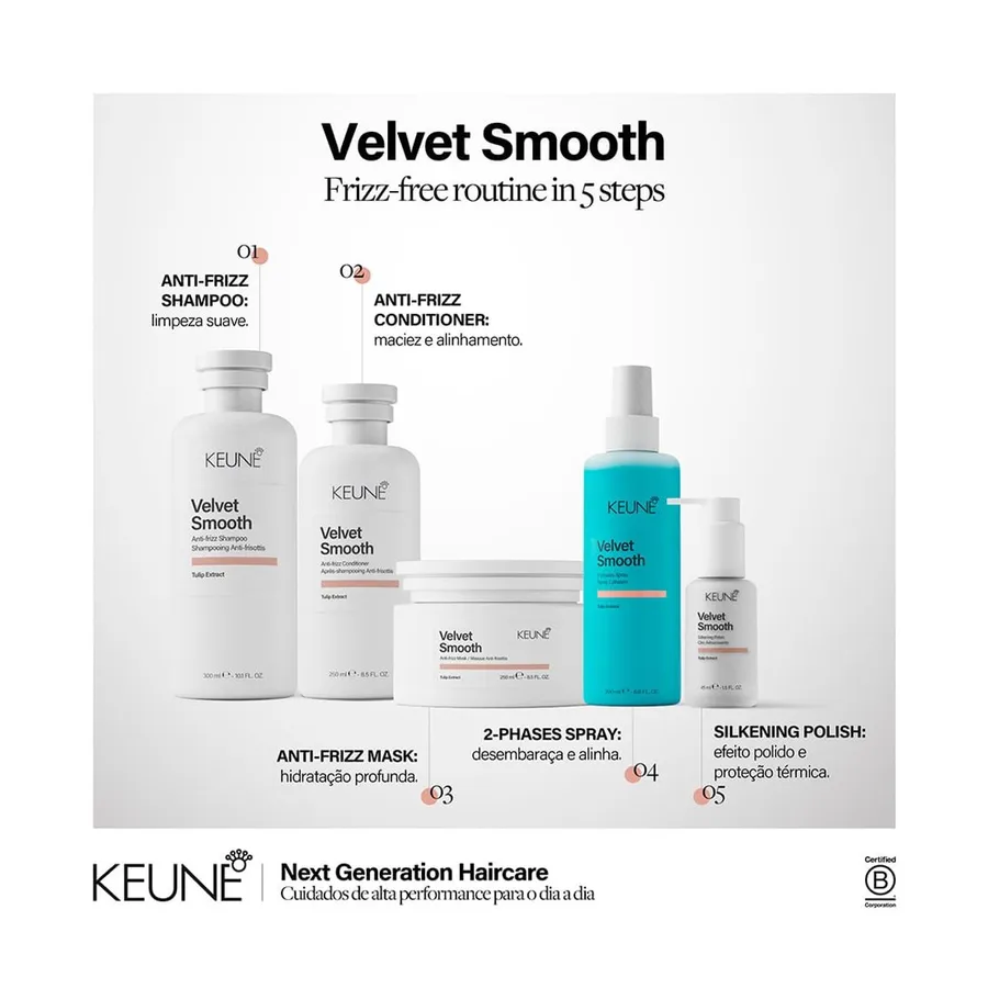 Keune Care Velvet Smooth Shampoo 80ml — foto 2