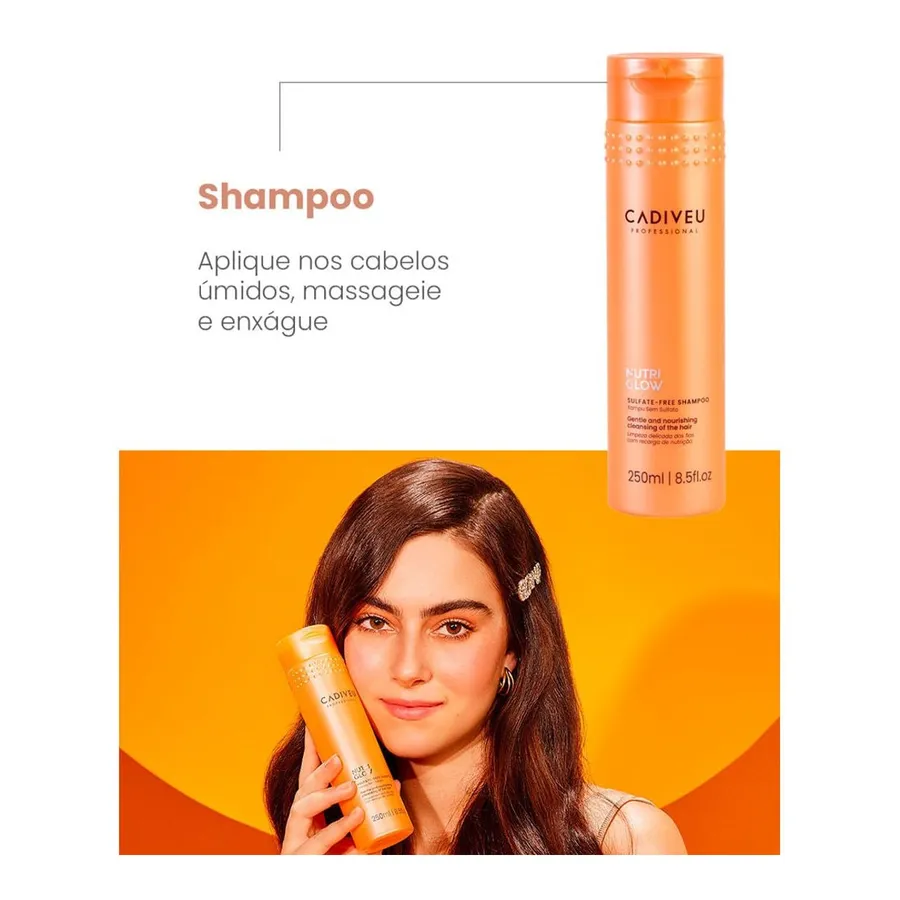 Cadiveu Professional Nutri Glow Shampoo 250ml — foto 2