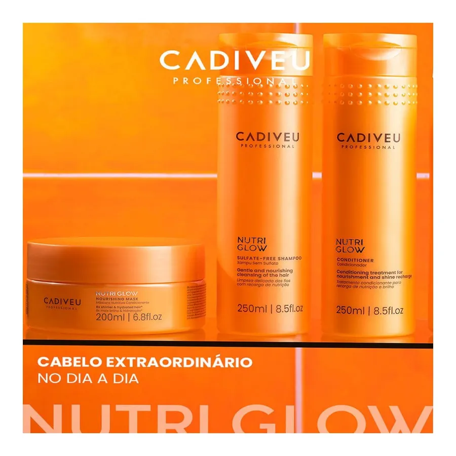 Cadiveu Professional Nutri Glow Shampoo 250ml — foto 3