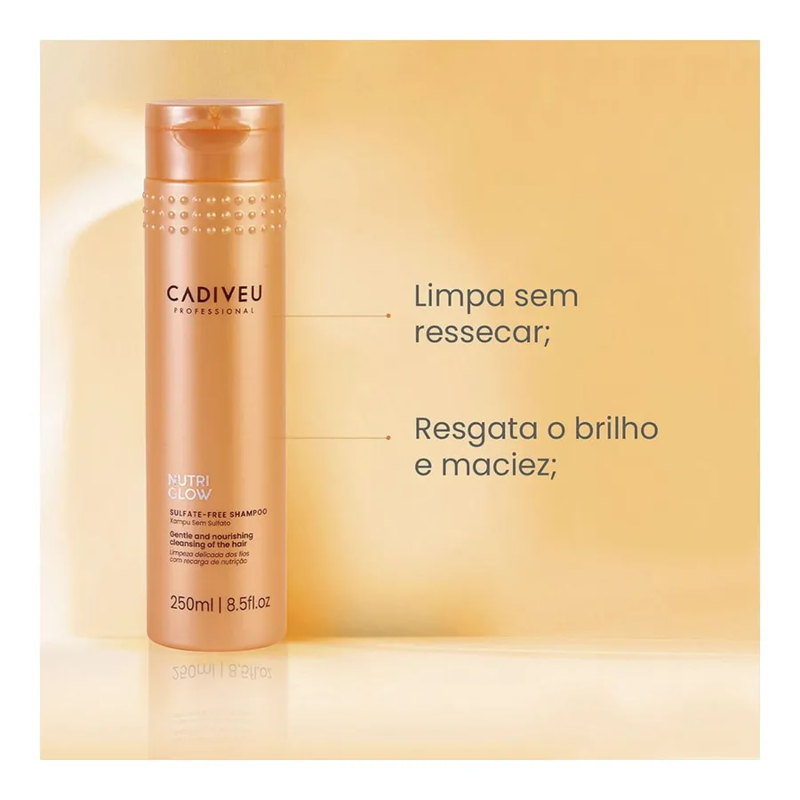 Cadiveu Professional Nutri Glow Shampoo 250ml — foto 4