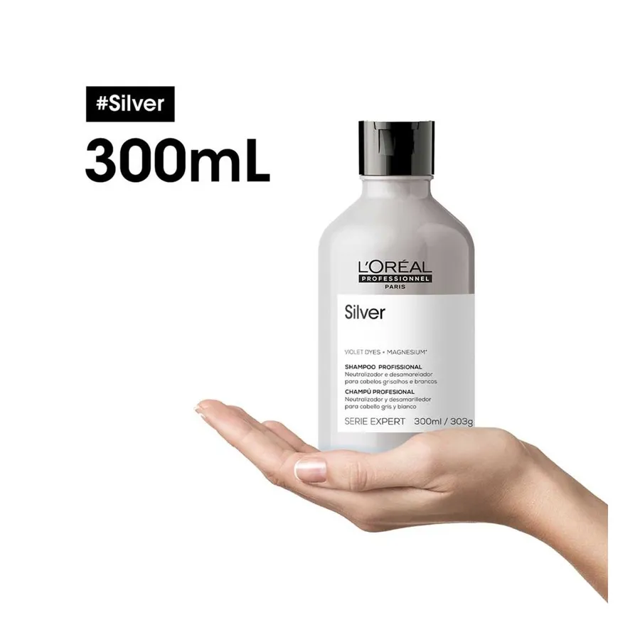 L'Oréal Professionnel Serie Expert Silver Shampoo 300ml — foto 3