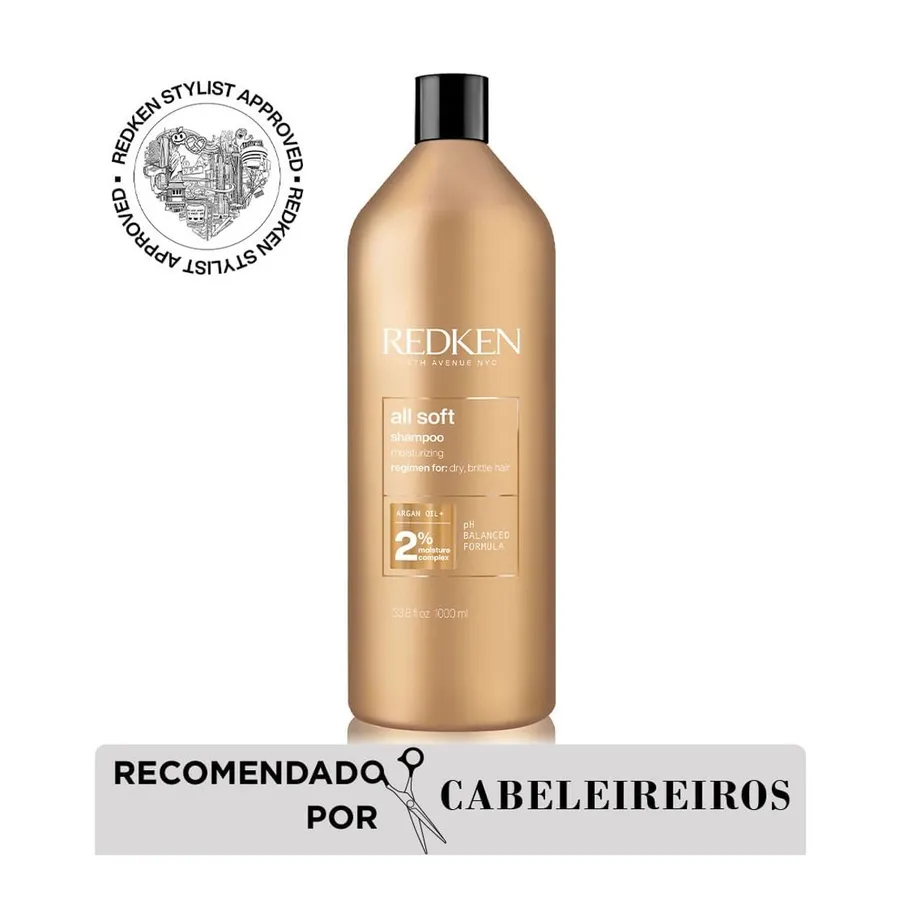 Redken All Soft Shampoo 1L — foto 2