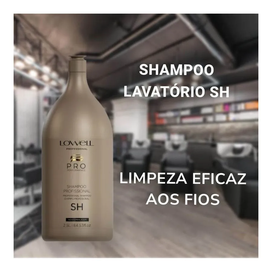 Lowell Shampoo uso Profissional SH Pro Performance total 2,5L — foto 3