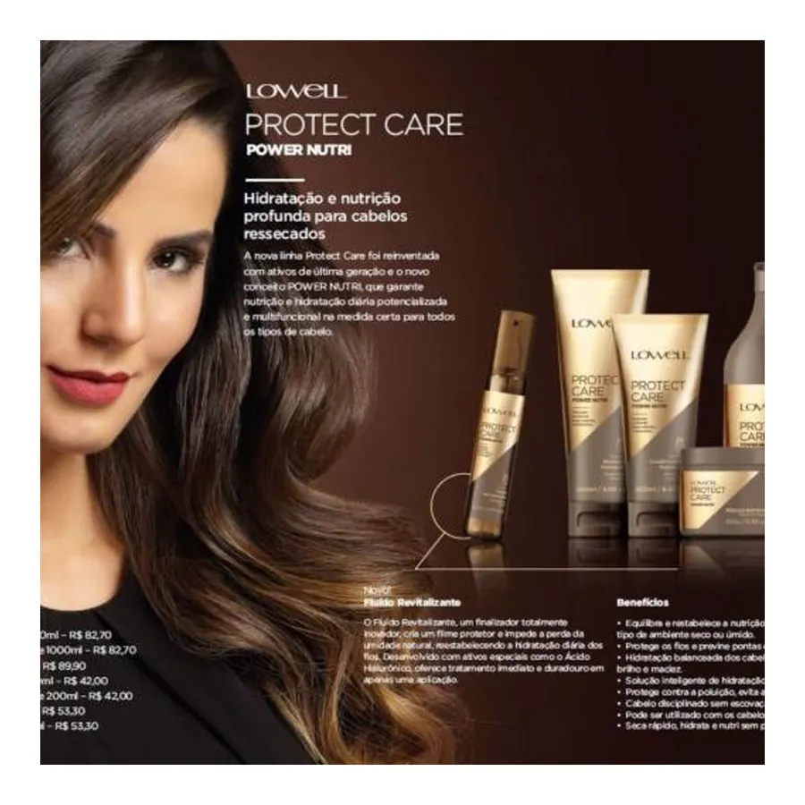 Lowell Shampoo Nutritivo Protect Care 240ml — foto 3
