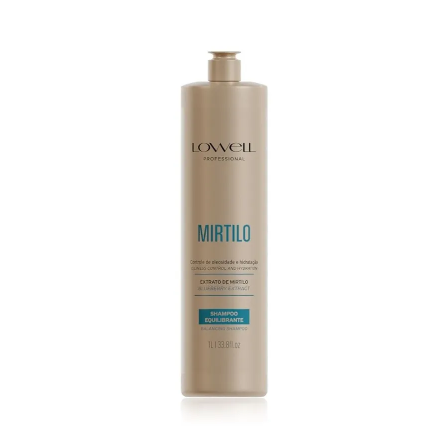 Lowell Shampoo Equilibrante Mirtilo hidratação 1L