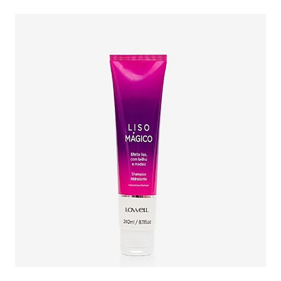 Lowell Shampoo Suave e Hidratante Liso Magico 240ml