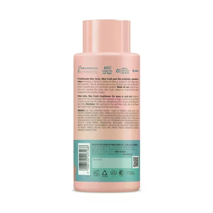 Inoar Meu Cacho Meu Crush Condicionador 500ml — foto 3