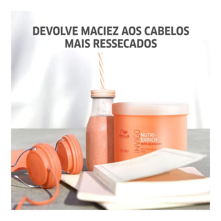 Wella Professionals Invigo Nutri Enrich Máscara de Nutrição 500ml — foto 3