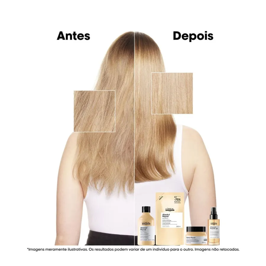 L'Oréal Professionnel Serie Expert Absolut Repair Gold Quinoa Máscara de Reparação 250g — foto 4