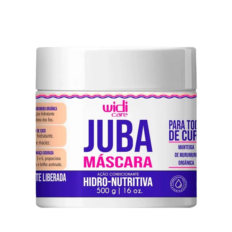 Widi Care Hidro Nutritiva Condicionante Juba Ação Máscara 500ml