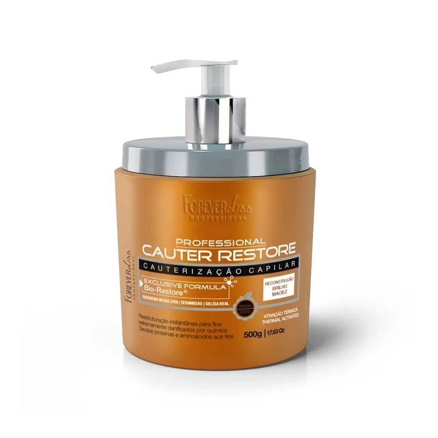 Forever Liss Máscara Capilar Cauter Restore 500g