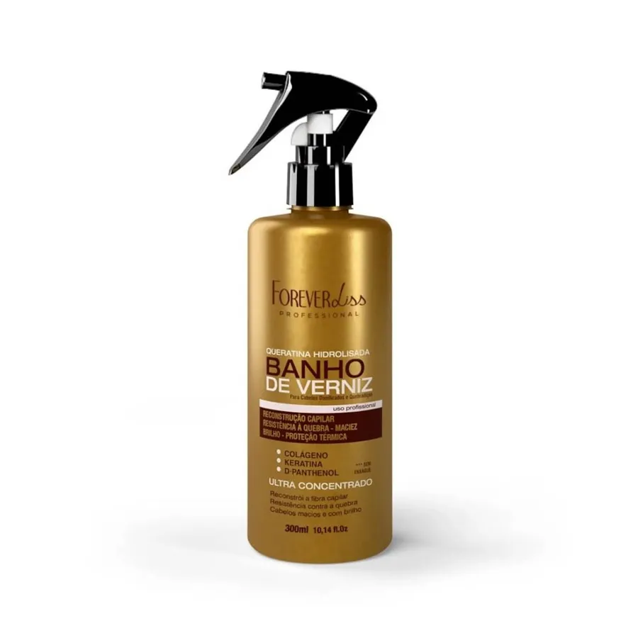 Forever Liss Queratina Hidrolisada Banho de Verniz 300ml
