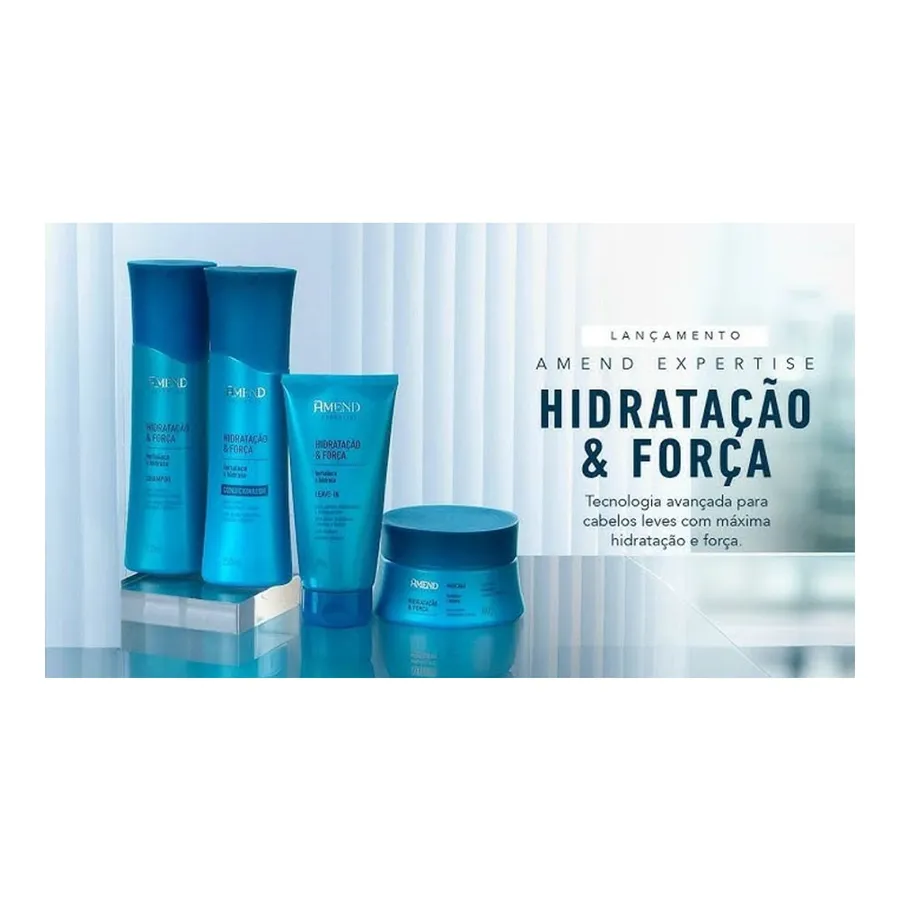 Amend Expertise Hiratação e Força Mascara Hidratante e Fortalecedora 300g — foto 3
