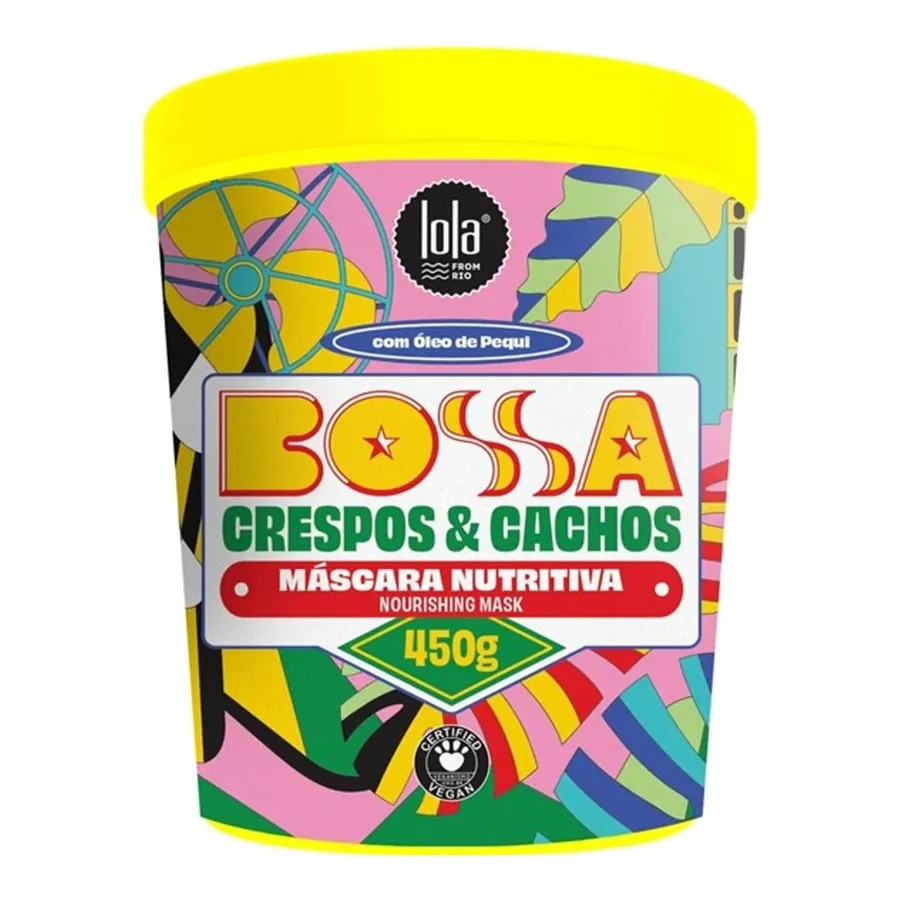 Lola From Rio Bossa Crespos e Cachos Nutritiva Máscara Capilar 450g