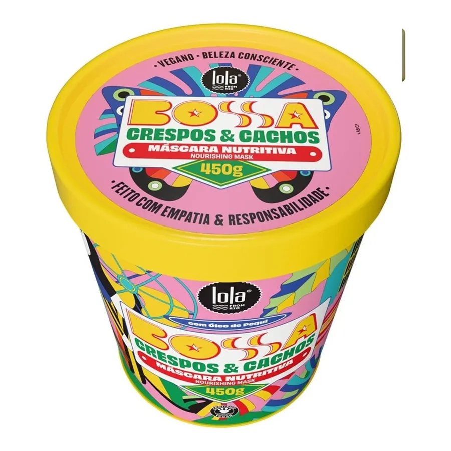 Lola From Rio Bossa Crespos e Cachos Nutritiva Máscara Capilar 450g — foto 3