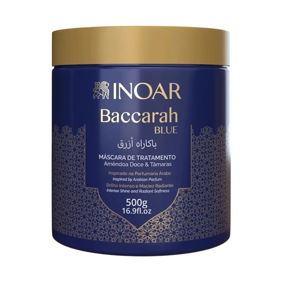 Inoar Baccarah Blue Mascara Amêndoa & Tâmara 500g