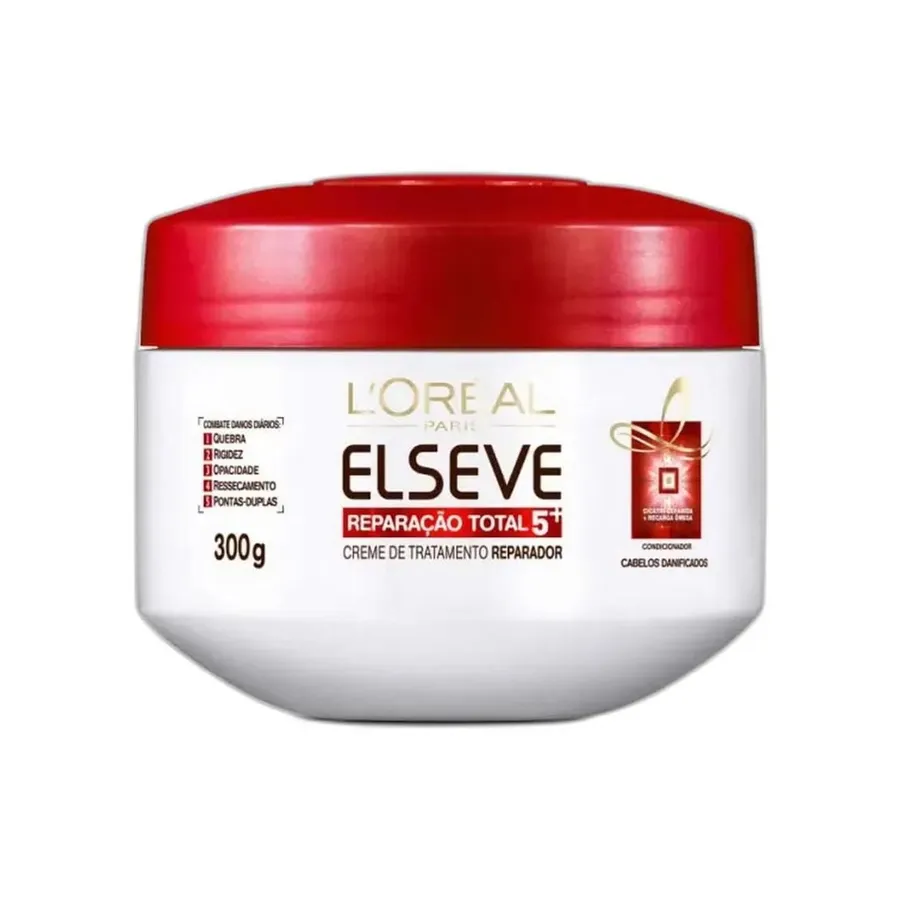 Elseve Reparação Total 5 Creme de Tratamento 300g