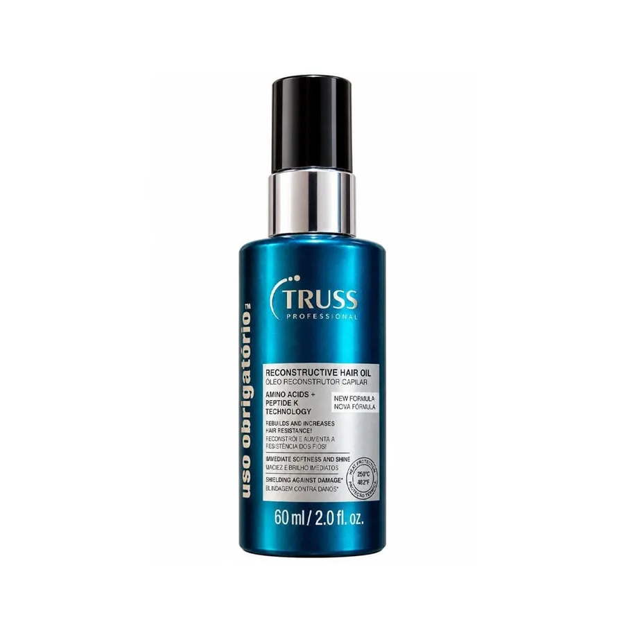 Truss Uso Obrigatório Óleo Reconstrutor Capilar 60ml