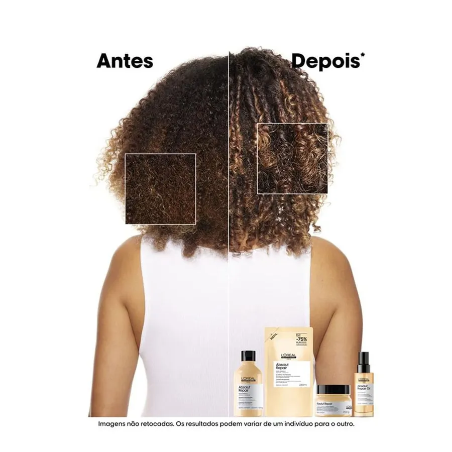 L'Oréal Professionnel Absolut Repair Gold Quinoa Protein 10 in 1 Óleo Capilar 90ml — foto 4