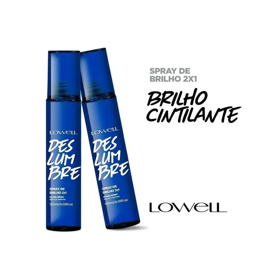 Lowell Spray de Brilho Cintilante e Perfume Deslumbre 120ml — foto 3
