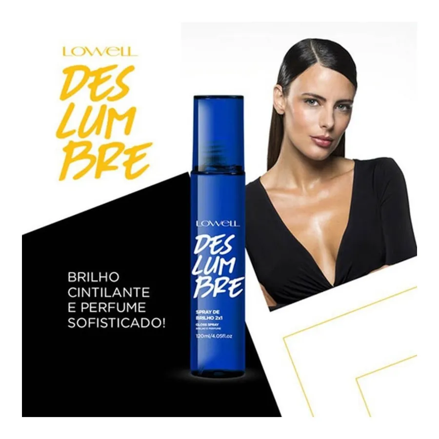 Lowell Spray de Brilho Cintilante e Perfume Deslumbre 120ml — foto 4