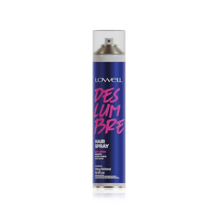 Lowell Hair Spray Fixação extra forte Deslumbre 500ml