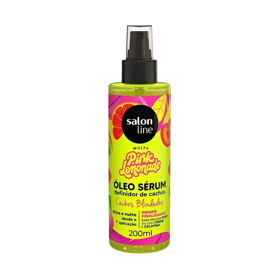 Salon Line Óleo Sérum Cachos Dos Sonhos Pink Lemonade Multy 200ml