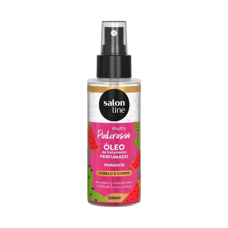 Salon Line Multy Poderosos Melancia Óleo Condicionador Perfumado 120ml