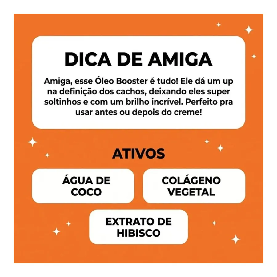 Salon Line Booster Definição Natural Oleo Capilar 120ml — foto 3
