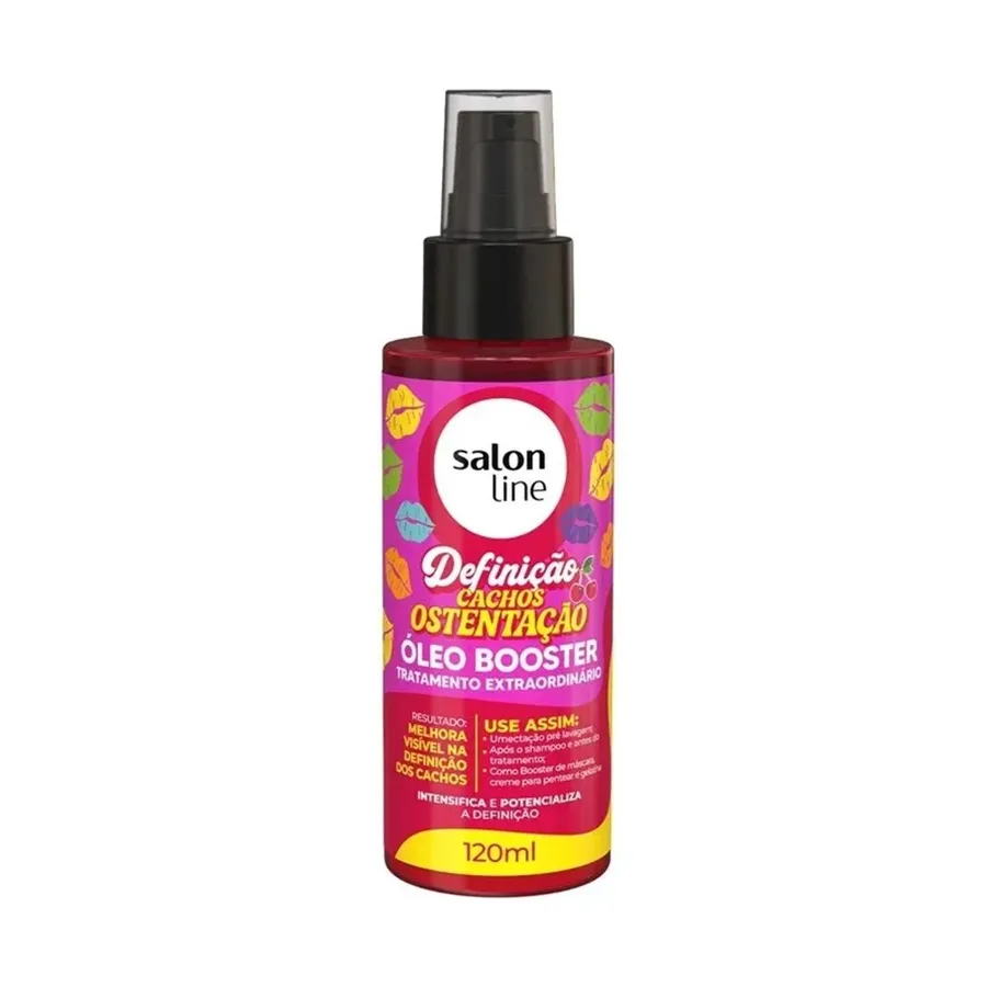 Salon Line Cachos Ostentação Óleo Booster 120ml