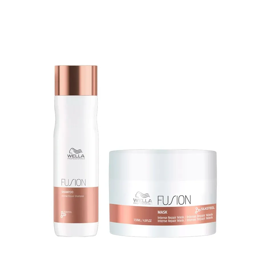 Wella Professionals Kit Fusion - Shampoo + Máscara 250ml + 150ml