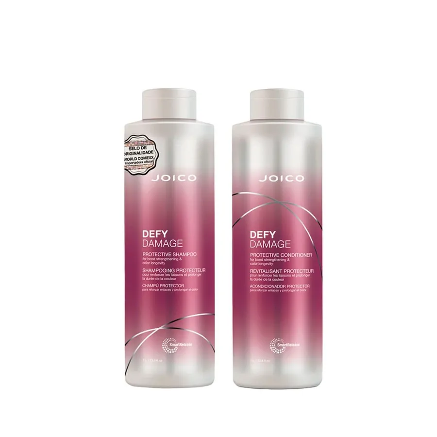 Joico Kit Professional Defy Damage Protective - Shampoo + Condicionador 1L + 1L