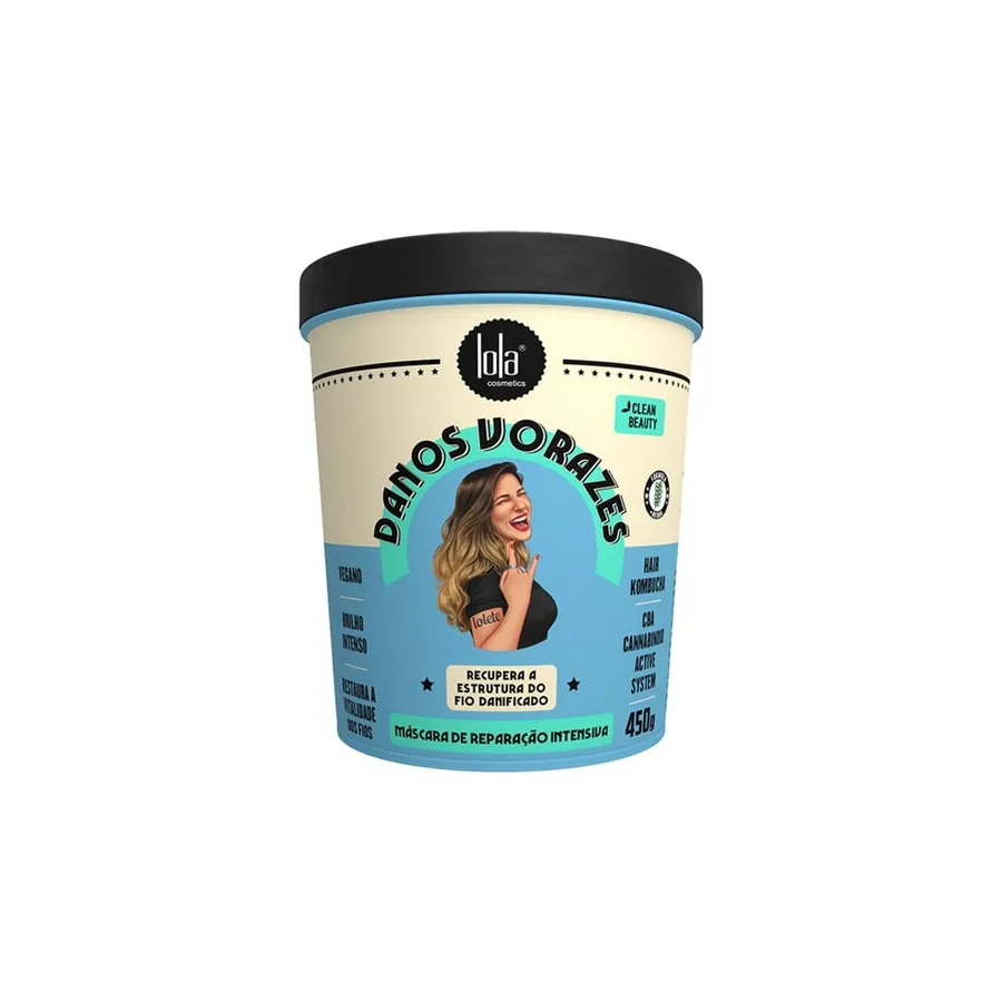 Lola From Rio Kit Reconstrução Danos Vorazes - Shampoo + Máscara de Reconstrução + Óleo Reparador Capilar 250ml + 450g + 50ml — foto 4