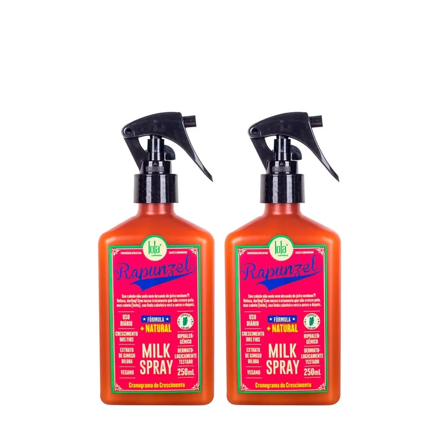 Lola From Rio Kit Rapunzel Milk - Leave-In - 2 Unidades 250ml
