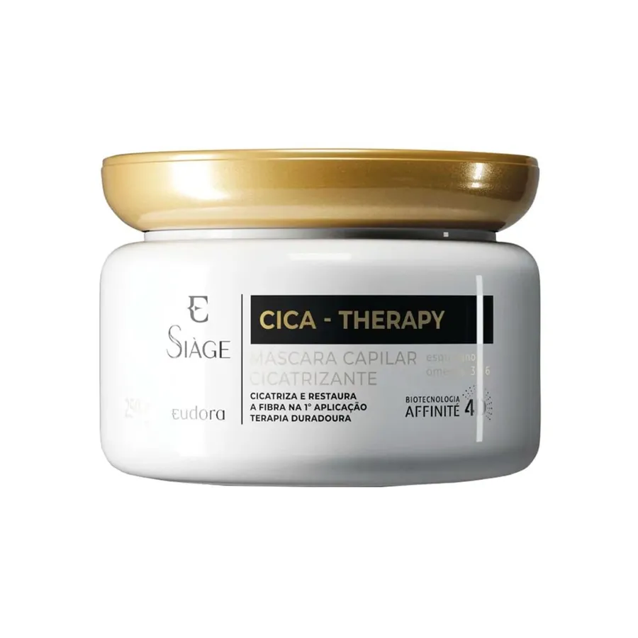 Eudora Siàge Kit Cica Therapy - Shampoo + Condicionador + Máscara Cicatrizante 250ml + 200ml + 250ml — foto 4