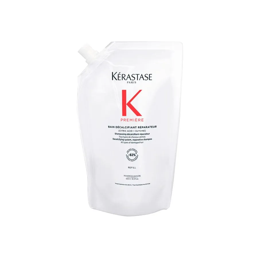 Kérastase Kit Première Bain Décalcifiant Réparateur Shampoo + Refil 500ml refil — foto 3