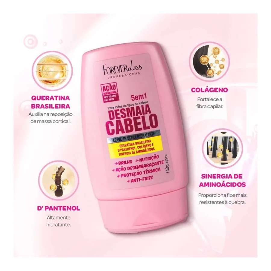 Forever Liss Kit Desmaia cabelo Shampoo+Condicionador — foto 3